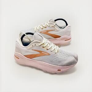 Brooks Ghost Max ‘Crystal Gray/White/Tuscany’ Women’s Running Shoes Size 9 B